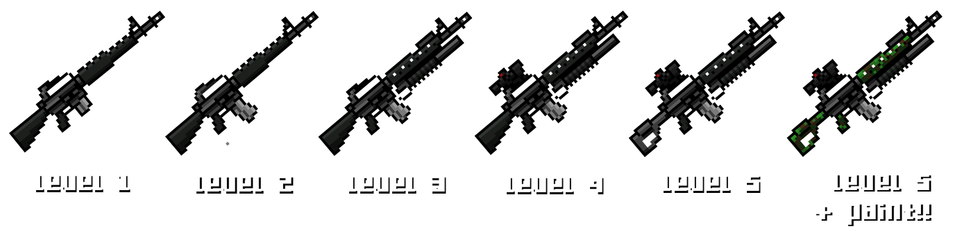 Weapon tiers